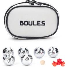 Kikkerland Boules Set Small Petanque Balls 3.1cm