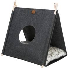 Trixie Elfie Cat Cave, 46x52x50 suede, anthracite