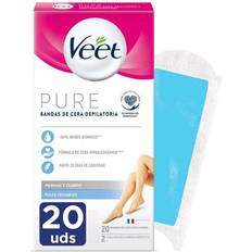 Veet Bade- & Bruseprodukter Veet Bandas Depilatórias Corporais Følsom hud 20