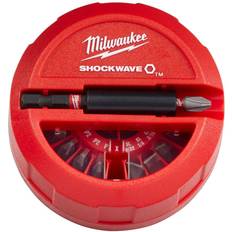 Bitssats shockwave milwaukee Milwaukee Bitssats SHOCKWAVE IMPACT DUTY Puck 15-delar Bitsskruvmejsel