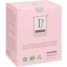 Organic cotton pads Plastfree Hygienjebind Efter Fødsel 10 Stk - 1 Pakker 10-pack