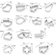 Hopea Piparkakkumuotit MTK Pepparkaksformar 14 Cookie Cutter