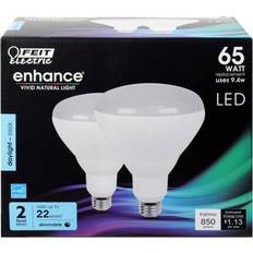 Light Bulbs Feit Electric Enhance BR40 E26 (Medium) LED Bulb Daylight 65 Watt Equivalence 2 pk