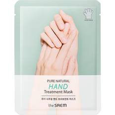 Best Mascarillas de manos The Saem Pure Natural Hand Treatment Mask 1 pieza - Blanco