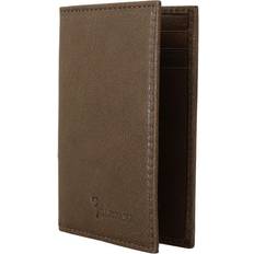 Billionaire Italian Couture Brown Leather Bifold Wallet