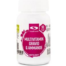 Healthwell Multivitamin Gravid & Ammande, 90 kapsler 90 stk