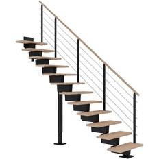 Dolle Dubai Ligeløb Sort 9005-DESIGN-Hvidolieret eg-80-12