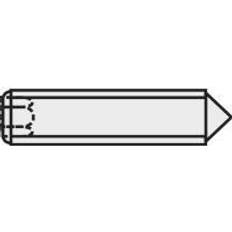 Pinolskrue Toolcraft 827341 Pinolskrue M4 5 Stål 20