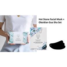Gua sha stone Snow Fox Skincare - Black Obsidian Hot Stone Gua Sha
