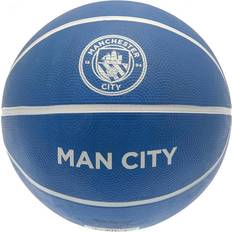 Blåa Basketkorgar Manchester City Basketboll