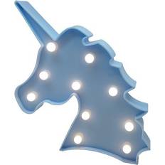 Klippex Enhörning LED - Blå Natlampe