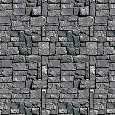 Halloween Articoli per Feste Beistle Stone Wall Backdrop