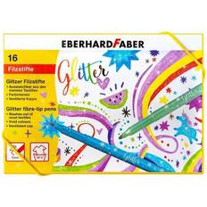 Glitter pennor Faber-Castell Eberhard Faber Glitter Tuschpennor (16st)