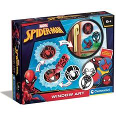 Marvel Artigianato Clementoni Marvel Spiderman Art in the window kit