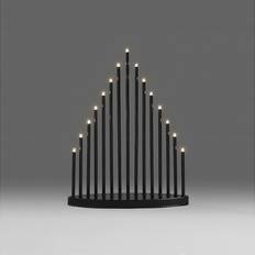 Konstsmide 2495-710TR Black Candle Bridge 30cm