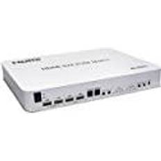 Toslink switch Nordic KVM Switch 4xPC till 2xHDMI 4K 60Hz 3D Audio stereo och Toslink