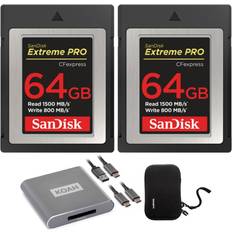 Sandisk extreme pro cfexpress SanDisk Extreme ProÂ CFexpressÂ Card Type B 64GB SDCFE-064G-ANCIN