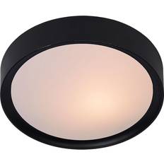 Lucide Lampade da soffitto Lucide Lex Tonda Ø 25 cm Nero Plafoniera