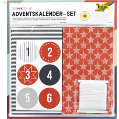 Calendriers de l'Avent folia 9395 Adventskalender 24 Adventstchen"STYLE"