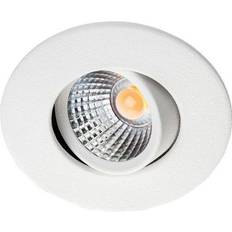SG Armaturen Downlight Nano Tilt 4W 4000K 270 lumen, 36°, mat-hvid Loftplafond