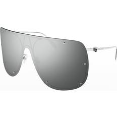 Alexander McQueen Sunglasses Alexander McQueen Silver Skull Mask