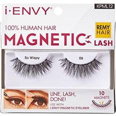 Cosmetics Kiss KISS i Envy Magnetic Human Hair Lashes Double Strength Reusable Lashes Easy To Apply, Everyday Wearable False Eyelashes