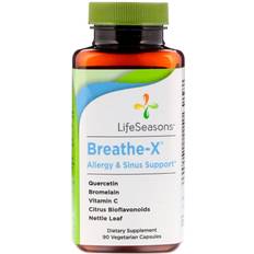 Vitamins & Supplements LifeSeasons, Breathe-X, Allergy & Sinus Support, 90