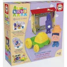 Educa "Utbildningsspel The Kiubis The Little Donkey's Stable Traktor 10 Delar"