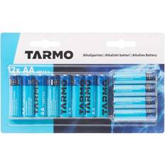 Tarmo Alkaliska AA-Batterier 12-pack