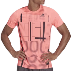 Rosa - Tennis Överdelar adidas Club Grahpic Tee