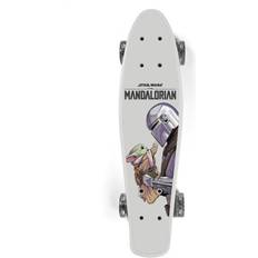 Pennyboard Star Wars Mandalorian Skateboard/Pennyboard 21.6 Vit