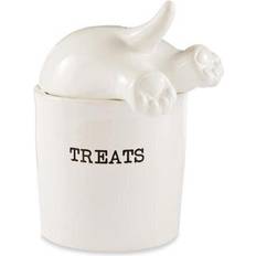 Mud Pie Dog Tail Treat Canister Dog