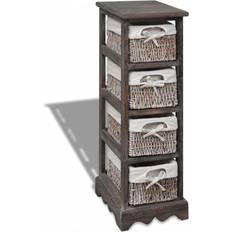 vidaXL Weaving Baskets Armoire 25x74cm