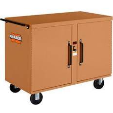 Rolling work bench STORAGEMASTER Rolling Work Bench Steel Jobsite Box