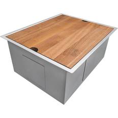 Drainboard Sinks Ruvati RVH8308 Roma 23" Undermount