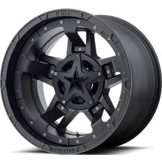 18" - Black Car Rims Wheels XD827 Rockstar 3, 17x8 with 5 on on Bolt