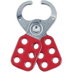 Master Lock Steel Lockout Hasp Steel/Vinyl 2 3/8' Red 421