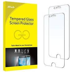 JETech Tempered Glass Film Screen Protector for iPhone 7/8 Plus 2-Pack