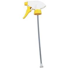 Patio Cleaners Impact 60192491 Chemical Resistant Trigger Sprayers, 9.88' Tube, Fits 32 oz Bottles, Yellow/White