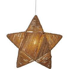 Brown Advent Stars Star Trading Rappe Advent Star 41cm