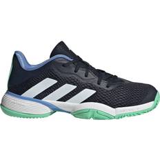 Ketsjersportsko Børnesko adidas Junior Barricade Tennis - Legend Ink/Cloud White/Blue Fusion