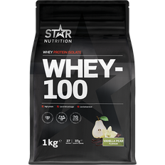 Vanilja Proteiinijauheet Star Nutrition Whey-100 Vanilla Pear 1kg