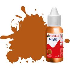 Acrylic Dropper Bottles Metallic Bronze 14ml