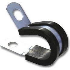 Waste-pipes Rubber Lined P Clips 6mm Pack of 2