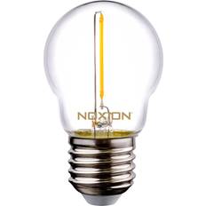 Lucent LED E27 Kugle filament klar 1.4W 136LM 827 ekstra varm hvid erstatter 15W