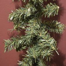 Party Decorations Kaemingk 2 Pack: 2.7m (9ft) x 20cm Canadian Pine Christmas Garland Plain Green