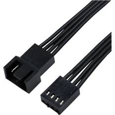 ELETRA PWM FAN 4PIN 50CM FORLÆNGERKABEL SORT