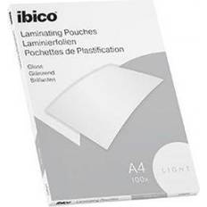 Ibico Basics A4 Gloss Laminating Pouches Light