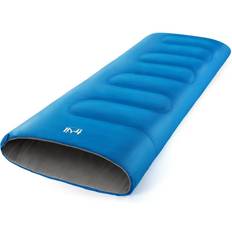 Trail Outdoor Leisure Envelope Sleeping Bag Blue Blue