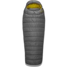 Rab Women's Ascent Pro 800 Down sleeping bag size bis 170 cm Körperlänge, granite